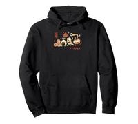 Yokai Food Fest | Japanese Sushi Monster Art Pullover Hoodie