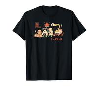Yokai Food Fest | Japanese Sushi Monster Art T-Shirt