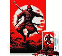 Yokai Ninja 1000 Piece Jigsaws for Adults Mind Train Fun Precision Cut Smooth Edges Absorbing Activity for Quiet Nights (38x26cm)