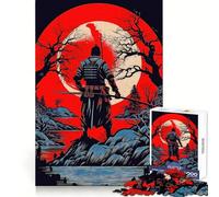 Yokai Warrior Jigsaw Puzzle for Teenagers 1000 Pieces Brain Teasing Pleasant Leisure Smooth Edges Ideal Xmas Gift (50x75cm)