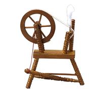 Yokawe Doll House Toys Highly Reversible Spinning Wheel Model Of Doll House Unique Accessories Of Children'S Doll House Imaginary Toys For Boys And Girls Over 3 Years Old Maroon One Size