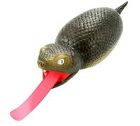 Yokawe Snake Squeeze Toy, Novelty Tongue Out Streess Anxiety Relieve Sensory Fidget Stretchy Toy for Kids Green