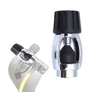 Yoked Diving Din - Brass Regulator Adapter Converter with Cap, First Stage Connector | Diving Gear Accessory for Diving Equipment, Int