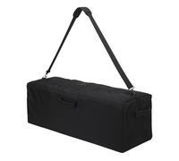 YoKelly 100L Large Duffle Bag - 36 inch Heavy Duty Luggage Bag for Travel/Camping - Black, Black-Pro, 36” X 13” X 13”, Large Duffel Bag