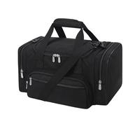 YoKelly Small Duffel Bag 17 inch Carry On Weekender Bag for Travel Gym Sport, Black