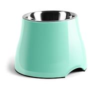 yoken Elevated Dog Bowls, [Prevention of Vertebrae Disease] [Super Non-Slip] Dog Bowl with Stainless Steel Bowl, High Capacity Dog Food Bowls, Colorful Raised Dog Bowls for Medium/Small Size Dogs