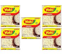 Yoki Canjica White Corn Hominy 400g | Crystal Hominy 400g | Healthier and More Delicious Diet | Extracted From White Corn From Brazil (5 Pack, Crystal Hominy)