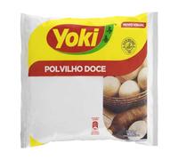 Yoki Polvilho Doce 500g | Manioc Cassava Starch 500g | Made in Brazil | Ideal for Brazilian Cheese Bread and Cookies (Polvilho Doce, 1 Pack)