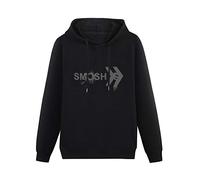 YOKIHI Da Comedy Duo Smosh Hoodies Pullover Long Sleeve Mens Sweatshirts Size M Black