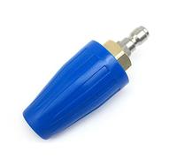 YOKING Turbo Nozzle Pressure Washer Accessories 360° Rotating Spray, 5000 Psi, 2.8 GPM, 1/4 Inch Quick Connect Washer Attachment For Cleaning Brick, Concrete And Vinyl Surfaces(Ceramic Orifice 2.5)
