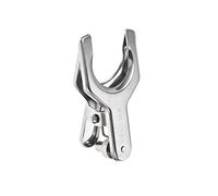 YOKIVE 1 Pcs Joint Clip, Lab Metal Mounting Clips | Fixing Glass Instruments, Great for 34mm Glass Ground Joint Laboratory Connector (Silver)