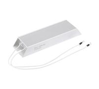 YOKIVE 10 Ohm 300W Braking Resistor, Aluminum Housing Wirewound Braking Resistor Inverter Servo Resistor with Solder Lug and Terminals, Great for Audio Servo Motor