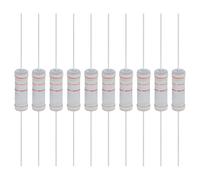 YOKIVE 10 Pcs 3.3K Ohm 5 Watts Metal Oxide Film Resistor, 5% Tolerance Resistor Axial Lead | Flame Proof for DIY Electronic Circuits, Audio-Video Projects