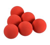 YOKIVE 10 Pcs Golf Foam Ball, Sports EVA Sponge Balls Exercise Flight Swing Practicing for Indoor Golf Training(Red, 42-mm)