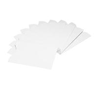 YOKIVE 10 Pcs RFID Blocking Sleeves, Credit Card Protector Sleeve Slim | Scratch Resistant, Great for Business Card, ID Card (White, 3.46x2.32-Inch)
