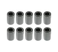 YOKIVE 10 Pcs Toroid Ferrite Core, Ferrite Rings Toroid Core Iron, Good for Filters Coils, Power Transformers (Dark Grey, 12mm x 6.5mm x 20mm)
