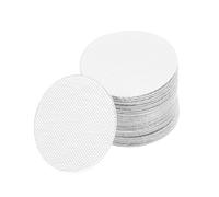 YOKIVE 100 Pcs Bottle Seal Aluminum Foil Cap Liner, Induction Heat Sealer | Sealing Supplies, Great for Glass Bottle Jar Cans (White, 1.48-Inch)
