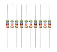 YOKIVE 100 PCS Carbon Film Resistors, 1/4W 5.6K Ohm 5% Tolerances Resistor, Good for DIY Electronic Projects (4 Color Band, 1.77x0.09-Inch)