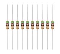 YOKIVE 100 PCS Carbon Film Resistors, 1/4W 510 Ohm 5% Tolerances Resistor, Good for DIY Electronic Projects (4 Color Band, 1.77x0.09-Inch)