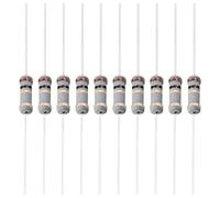 YOKIVE 100 PCS Carbon Film Resistors, 1W 1 Ohm 5% Tolerances Resistor, Good for DIY Electronic Projects (4 Color Band, 2.36x0.14-Inch)