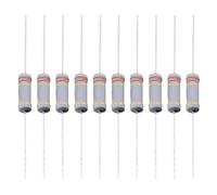 YOKIVE 100 PCS Carbon Film Resistors, 1W 3.3 Ohm 5% Tolerances Resistor, Good for DIY Electronic Projects (4 Color Band, 0.4x0.14-Inch)