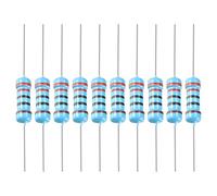 YOKIVE 100 PCS Metal Film Resistors, 220 Ohm Resistor with 1/2W 1% Tolerance, Lead, Good for DIY Electronic Projects (5 Color Bands, 8.5mm±0.5mm)