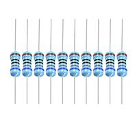 YOKIVE 100 PCS Metal Film Resistors, 680 Ohm Resistor with 1/2W 1% Tolerance, Lead, Good for DIY Electronic Projects (5 Color Bands, 9±1mm)