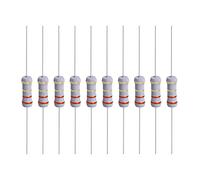 YOKIVE 100 Pcs Metal Oxide Film Resistors, Axis Lead Resistor, Keep Normal Circuit Operation, Great for Electric Power Equipment (Grey, 1W, 2.2 Ohm)