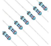 YOKIVE 100pcs 2.7 Ohm Resistor, 1/4W (0.25W) Metal Film Fixed Resistor, Tolerance +/-1% Resistors, ROHS Certificated