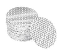 YOKIVE 100Pcs Foam Lid Liners, Polystyrene Tamper Pressure Sensitive Liners, Great for Bottle Cap Sealing (White, 101mm)