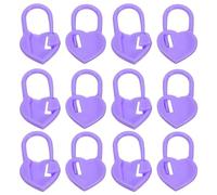 YOKIVE 100Pcs Stitch Markers, Plastic Crochet Locking Stitch Needle Clip Counter, Great for Crocheting Knitting Sewing Handmade DIY Crafts, Purple