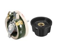 YOKIVE 100W 200 Ohm Rheostat, Ceramic Rheostat Adjustable Resistor High Power Wirewound Potentiometer Variable Resistor with Variable Control Knob Cover