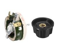 YOKIVE 100W 2000 Ohm Rheostat, Ceramic Rheostat Adjustable Resistor High Power Wirewound Potentiometer Variable Resistor with Variable Control Knob Cover