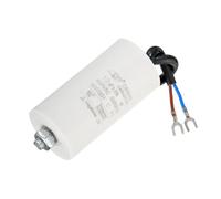YOKIVE 12uF CBB60 Running Capacitor, Run Capacitor with 2 Wires Screw, AC 450V Start Up Motors, Great for Air Compressors, Pumps (White, 78x40mm)