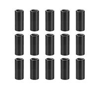 YOKIVE 15 Pcs Standoff Spacer, Aluminum Round Straight Spacer | Prevent Joint Deformation, Great for Robot, Drone (Black, M3, 12mm)