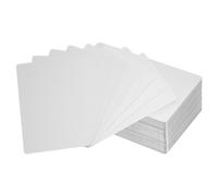 YOKIVE 150Pcs Sublimation Printable Blank Card, Personalized Business Card | Double-Sided Printing, Great for DIY Card, Picture(Silver, 0.21mm Thick 3.4x2.1 Inch)