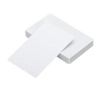 YOKIVE 150Pcs Sublimation Printable Blank Card, Personalized Business Card | Double-Sided Printing, Great for DIY Card, Picture(White, 0.21mm Thick 3.4x2.1 Inch)