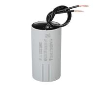 YOKIVE 16uF CBB60 Running Capacitor, Run Capacitor with 2 Wires, AC 450V Start Up Motors, Great for Air Compressors, Pumps (Silver, 70x38mm)