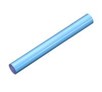YOKIVE 1Pcs Acrylic Clay Roller, 7.3 Inch Acrylic Rolling Pin Round Tube Non-Stick Polymer Clay Tools for Clay Art Handmade DIY Craft Cake Making, Blue
