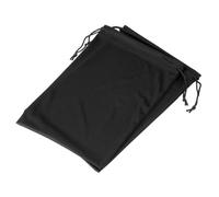 YOKIVE 2 Pcs Ski Goggle Bags, Sport Microfiber Snow Goggles Case Covers Storage Sleeves Drawstring Pouches for Sunglass Lens (Black, 7.1"x10.6")