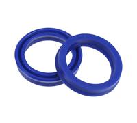 YOKIVE 2 Pcs UN Radial Shaft Seals, Industry PU Oil Seals for Hydraulic Cylinders (Blue, 20-mm ID x 26-mm OD 5-mm Width)