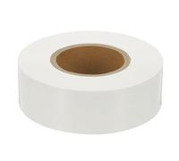 YOKIVE 2" x1000 ft 2 Mil Thick Flagging Tape, 1 Pcs PE Non-Adhesive Survey Tape High-Visibility Tree Marking Ribbon for Surveyors Boundaries Trail Marking, White