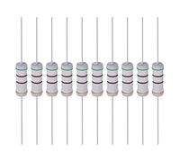 YOKIVE 20 Pcs Metal Oxide Film Resistors, Axis Lead Resistor, Keep Normal Circuit Operation, Great for Electric Power Equipment (Grey, 3W, 510 Ohm)