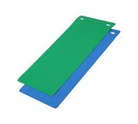 YOKIVE 2Pcs EVA Backdrop, Non-reflective Photo Background | for Light Box Small Products Photography Studio (Blue/Green, 19x8")