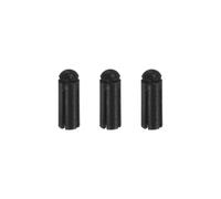 YOKIVE 3 Pcs Dart Flight Protectors, Indoor Outdoor Aluminum Alloy Dart Accessory Wing Savers | Home, Club, Steel and Plastic Flights (Black)