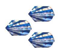 YOKIVE 3 Pcs Dart Shaft Rings, Indoor Outdoor PET Unique Design Dart Accessory | Home, Club, Steel Tip Dart and Soft Tip Darts (Dark Blue)