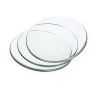 YOKIVE 3 Pcs Watch Glass Beaker Cover, Lab Watch Glasses Cover Lids | Laboratory Supplies, Great for Science Chemical Experiment (Transparent, 1.97-Inch)