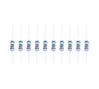 YOKIVE 30 PCS Metal Film Resistor, Resistors Assortment Kit with 1W 1% Tolerance 2.2 Ohm, Flameproof, Axial Lead, Good for DIY Electronic Projects
