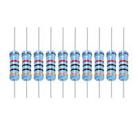 YOKIVE 30 PCS Metal Film Resistors, 30K Ohm Resistor with 2W 1% Tolerance, Lead, Good for DIY Electronic Projects (5 Color Bands, 15.5+/-1mm)