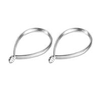 YOKIVE 30 Pcs Open Bezel Pendants, Drop Shape Geometric Hollow Frame Pendants | DIY Craft, Great for Resin Casting Jewelry Earrings (Silver Tone)